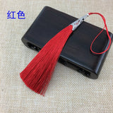 10pcs Cone Alloy Cap Silk Tassel Fringe For Sewing Curtain Decoration