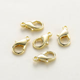 10pcs Necklace Extender Chain Lobster Clasps Jump Ring Connector