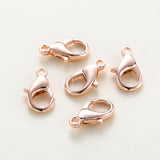 10pcs Necklace Extender Chain Lobster Clasps Jump Ring Connector