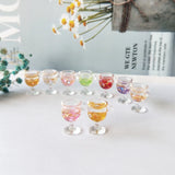 10pcs 18*12mm Drink Resin Charms Pendants DIY Earrings Jewelry Accessory