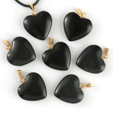10pcs 20*20mm Heart Lampwork Necklace Pendant Czech Glass Charms Pendants