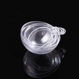 10pcs Clear Plastic Christmas Tree Decorations Ball Ornament
