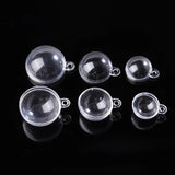10pcs Clear Plastic Christmas Tree Decorations Ball Ornament