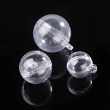 10pcs Clear Plastic Christmas Tree Decorations Ball Ornament