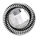 10pcs Metal Snap Buttons Vintage Rotate Ginger Fit 18mm Snap Jewelry Bracelet