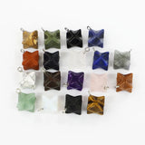 2023 Natural Stone Hexagram Necklaces Pendants Assorted Charms DIY Earrings