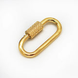10pcs Stainless Steel Openable Ring Charms Jewelry Making Accessory
