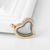 10pcs Heart Love Locket Pendant Memory Charm Gift Jewelry