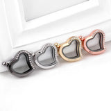 10pcs Heart Love Locket Pendant Memory Charm Gift Jewelry