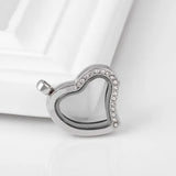 10pcs Heart Love Locket Pendant Memory Charm Gift Jewelry