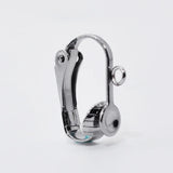 10pcs 316L Stainless Steel Clip on Earrings Convert Clasp DIY Ear Jewelry Making