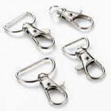 10pcs Silver Plated Lobster Clasp Hooks Jewelry Findings for DIY Crafts