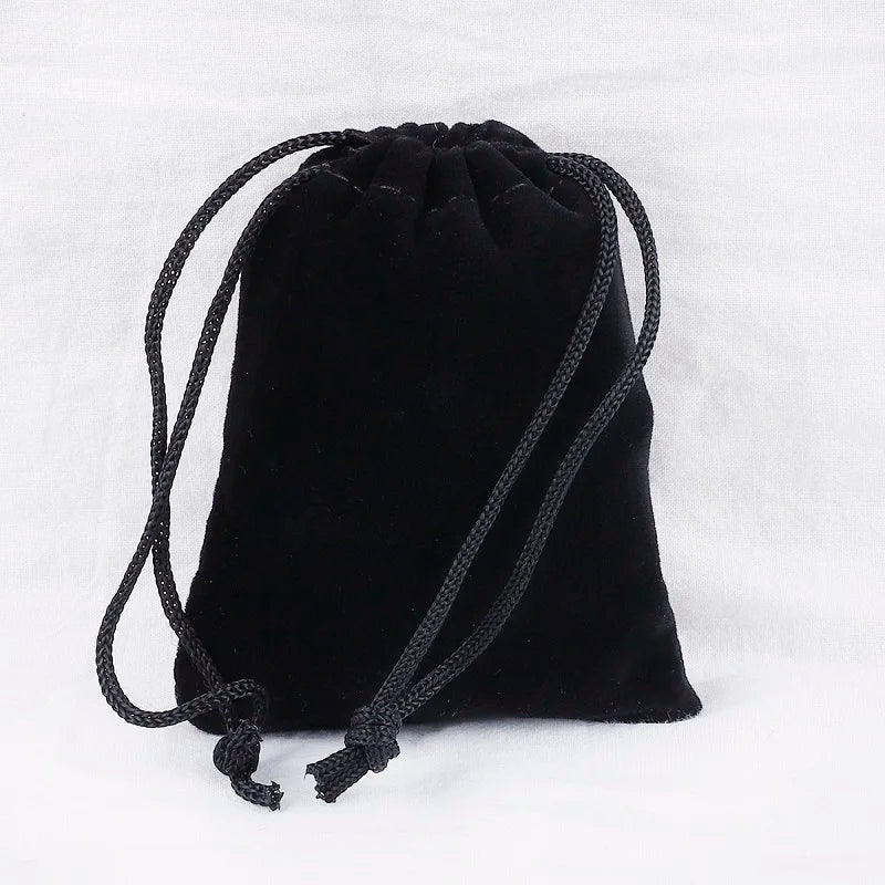 10 Colorful Drawstring Velvet Pouches Wedding Party Gift Bags & Jewelry Pouch