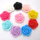10pcs 42MM Resin Flower Beads for Kids Chunky Beads Necklace Bracelet Making