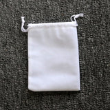 10pcs Velvet Bags Small Jewelry Pouch Christmas Favor Bags Pink