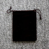 10pcs Velvet Bags Small Jewelry Pouch Christmas Favor Bags Pink