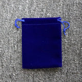 10pcs Velvet Bags Small Jewelry Pouch Christmas Favor Bags Pink