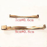 10pcs DIY Hair Accessories Silver/Gold Shrapnel Clip