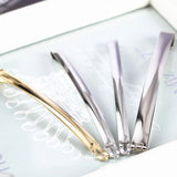 10pcs/lot Gold/Rhodium Word Clip DIY Hair Accessories