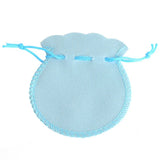 10pcs Velvet Bag Drawstring Pouch Jewelry Ring Packing Wedding Favor Bag