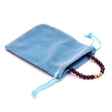 10pcs Light Velvet Bags Small Jewelry Pouch Gift Earrings Necklace Packaging