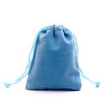 10pcs Light Velvet Bags Small Jewelry Pouch Gift Earrings Necklace Packaging