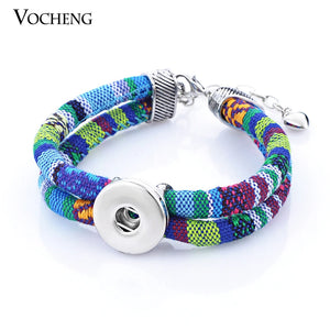 10pcs 18mm Snap Button Charms Bracelet Interchangeable Jewelry