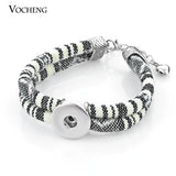 10pcs 18mm Snap Button Charms Bracelet Interchangeable Jewelry