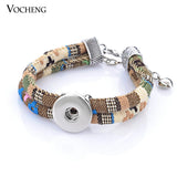 10pcs 18mm Snap Button Charms Bracelet Interchangeable Jewelry