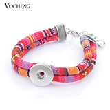 10pcs 18mm Snap Button Charms Bracelet Interchangeable Jewelry