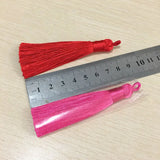 10pcs Cotton Silk Tassel Trim Fringe for Earring Charm DIY Jewelry