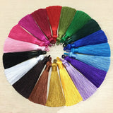 10pcs Cotton Silk Tassel Trim Fringe for Earring Charm DIY Jewelry