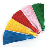 10pcs Cotton Silk Tassel Trim Fringe for Earring Charm DIY Jewelry
