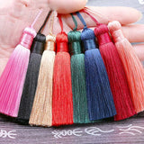 10pcs Short Tassel Polyester Silk Tassels DIY Sewing Crafts Pendant Jewelry