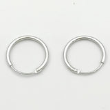 925 Sterling Silver Hoop Nose Ring Tragus Cartilage Ear Piercing Lot