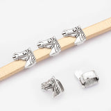 10pcs Alloy Horse Head Spacer Beads for Leather Cord Bracelet Jewelry DIY