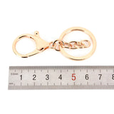 10pcs Silver Plated Lobster Clasp Keychains DIY Craft Jewelry Making