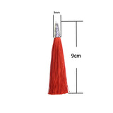 10pcs Alloy Tassels Trim Fringe for Bookmark Earrings DIY Jewelry