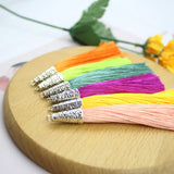 10pcs Alloy Tassels Trim Fringe for Bookmark Earrings DIY Jewelry