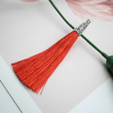 10pcs Alloy Tassels Trim Fringe for Bookmark Earrings DIY Jewelry