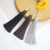 10pcs Alloy Tassels Trim Fringe for Bookmark Earrings DIY Jewelry