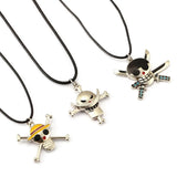 Anime Choker Necklace Roronoa Zoro Luffy Pendant Men Women Gift