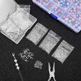 10pcs 925 Sterling Silver Crimp Bead Cap Stopper for DIY Jewelry