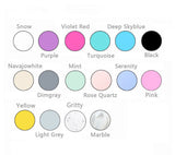 10pcs/lot Baby Silicone Teething Ring 65mm BPA High Silicone Teether Toys