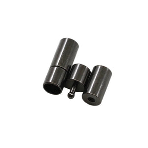 10pcs Metal End Caps Clasps for Round Leather Cord DIY Jewelry Making