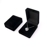 10pcs Velvet Earrings Box Rectangle Jewelry Wedding Necklace Display
