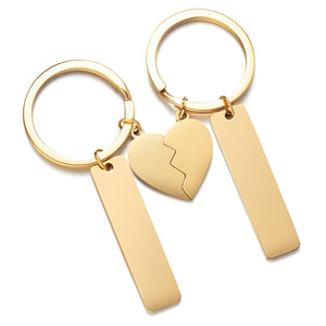 10pcs/lot Stainless Steel Key Chain Rings Personalized Jewelry Making