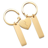 10pcs/lot Stainless Steel Key Chain Rings Personalized Jewelry Making