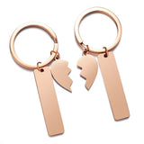 10pcs/lot Stainless Steel Key Chain Rings Personalized Jewelry Making