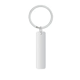 10pcs Blank Stainless Steel Key Chain Ring for Personalized Jewelry SP031